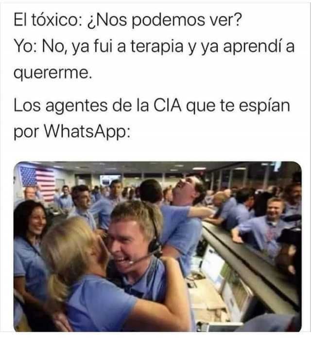 Meme sobre el espionaje masivo.